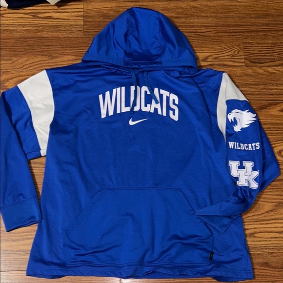 Nike Other - NWOT NIKE DRI-FIT KENTUCKY WILDCATS MENS XL‎ BLUE JERSEY HOODIE KANGAROO POUCH